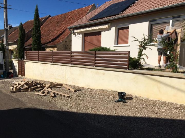 Brise vue aluminium Villaines-Les-Prévôtes